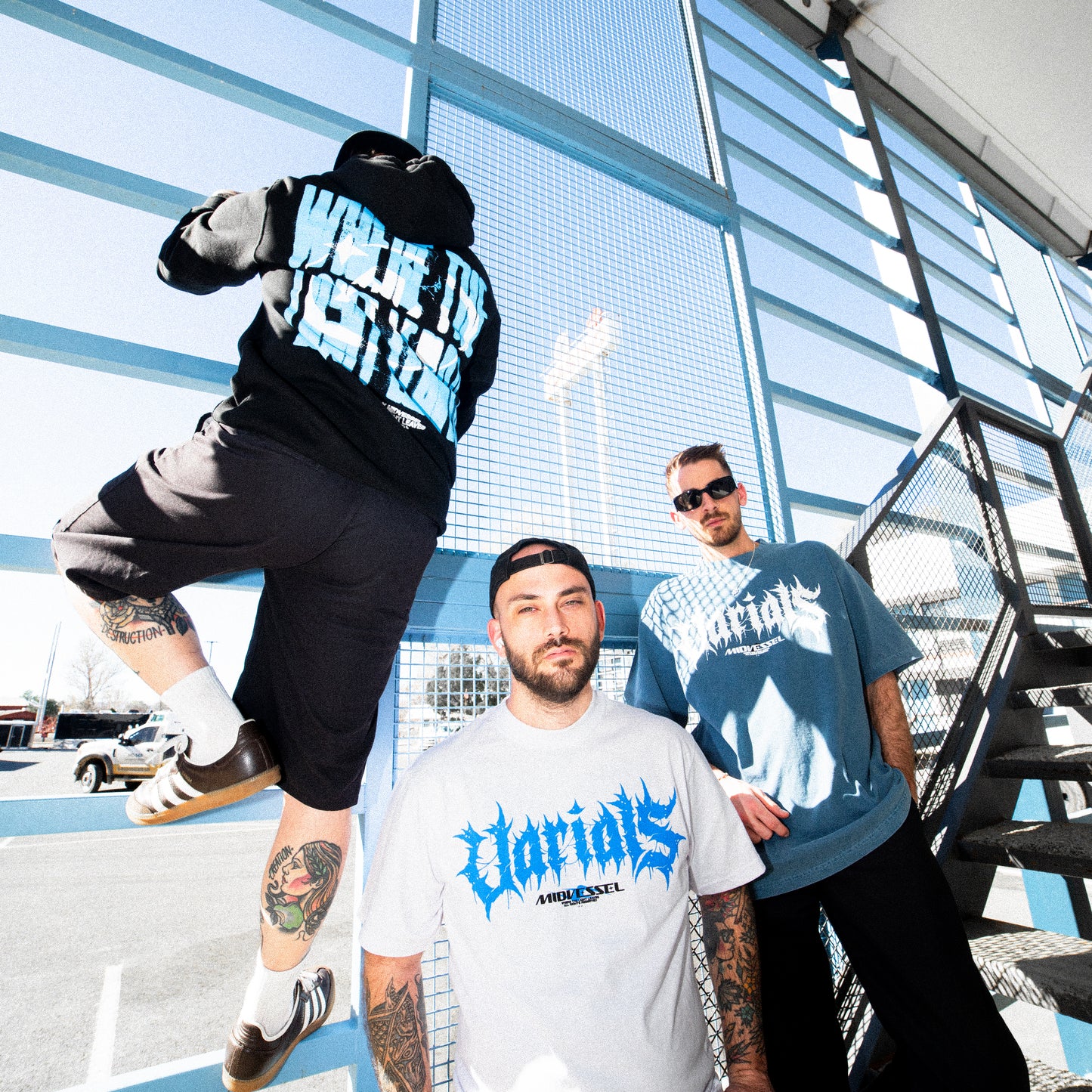 VARIALS X MIDVESSEL COLLAB TEE - WHITE