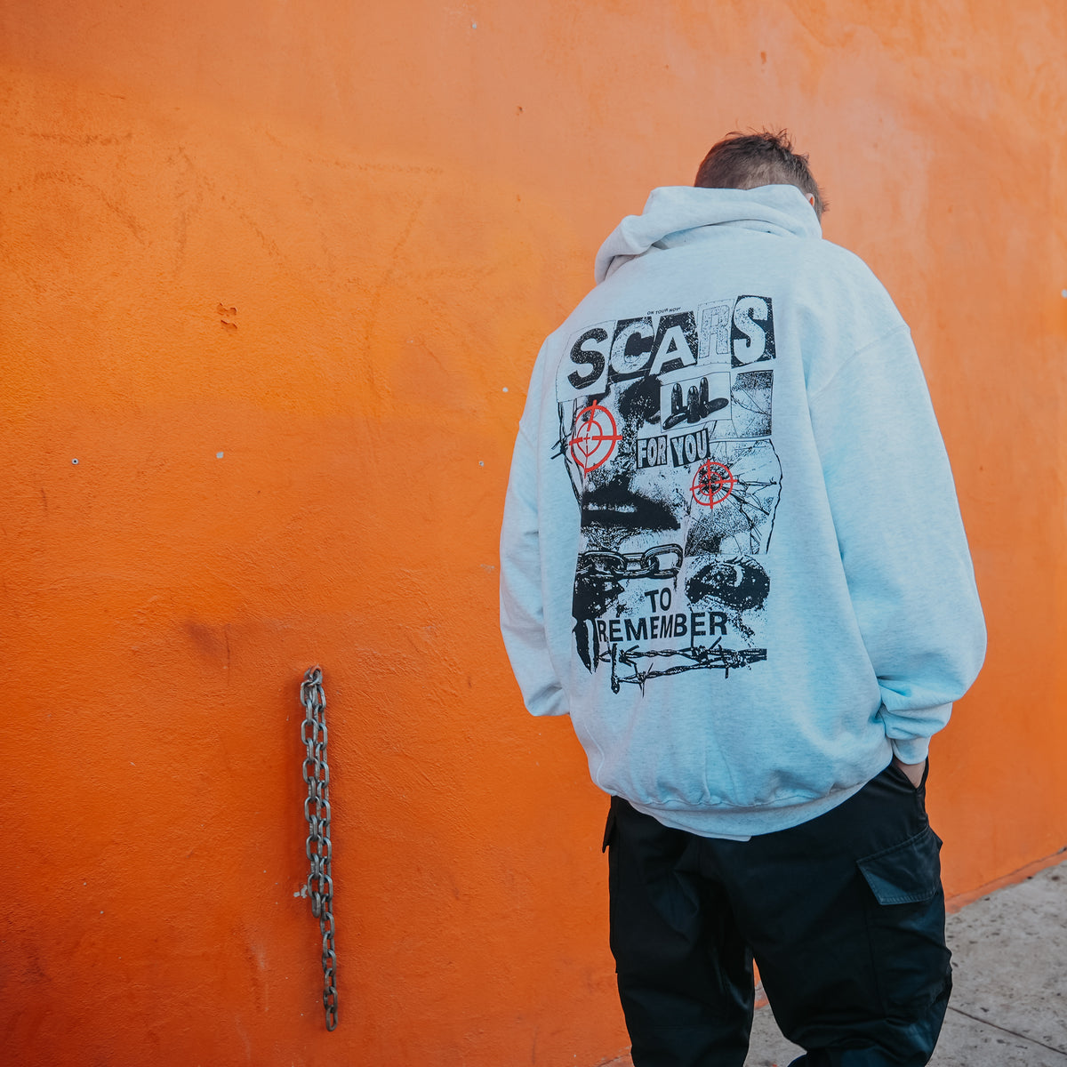 【mahagrid】23SS★ RANSOM NOTE HOODIE RANSOM NOTE HOODIE - mahagrid | 60% - Asian Fashion Online Store