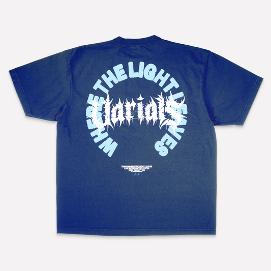 STACKED TEE - MIDNIGHT BLUE