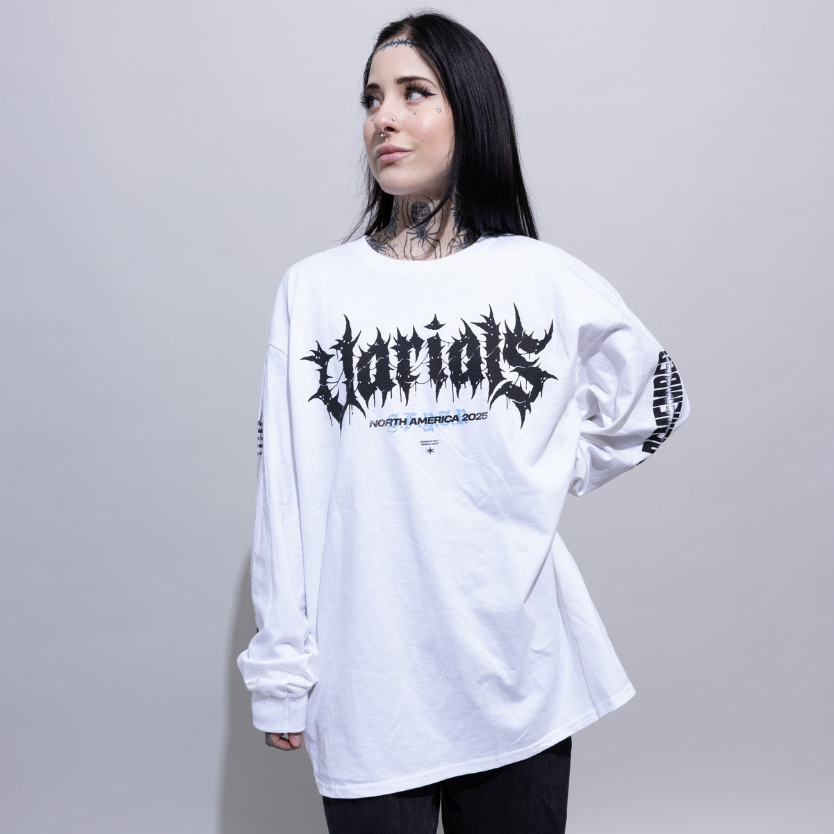 Big Silhouette Tshirts LAST PLEASURE白　Ｌ Big Silhouette Tshirts LAST PLEASURE（white） - 黒夢