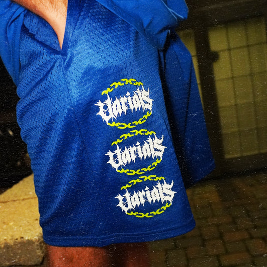 CHAIN SHORTS - ROYAL BLUE
