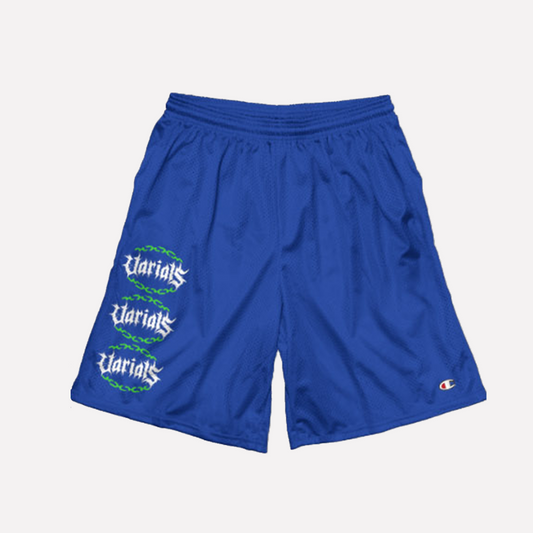 CHAIN SHORTS - ROYAL BLUE