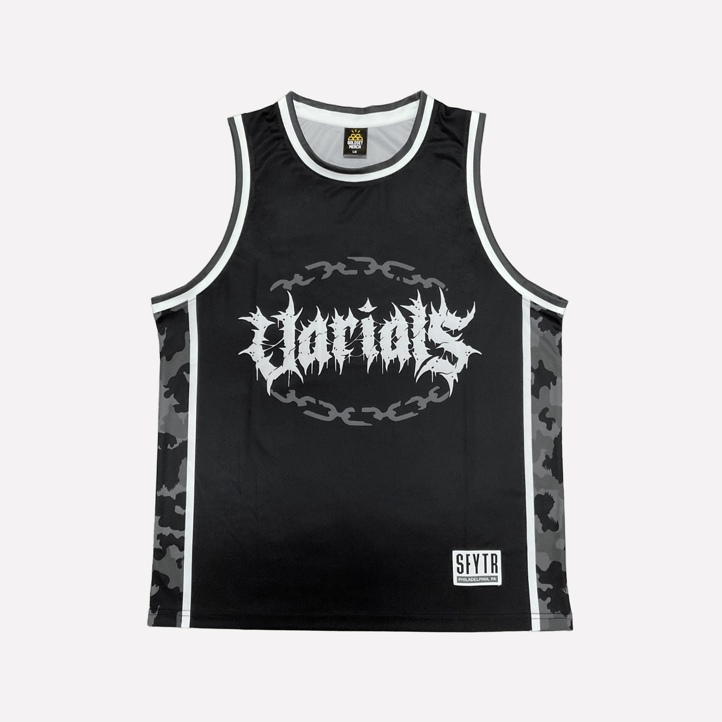 BLACK CAMO SCARS JERSEY