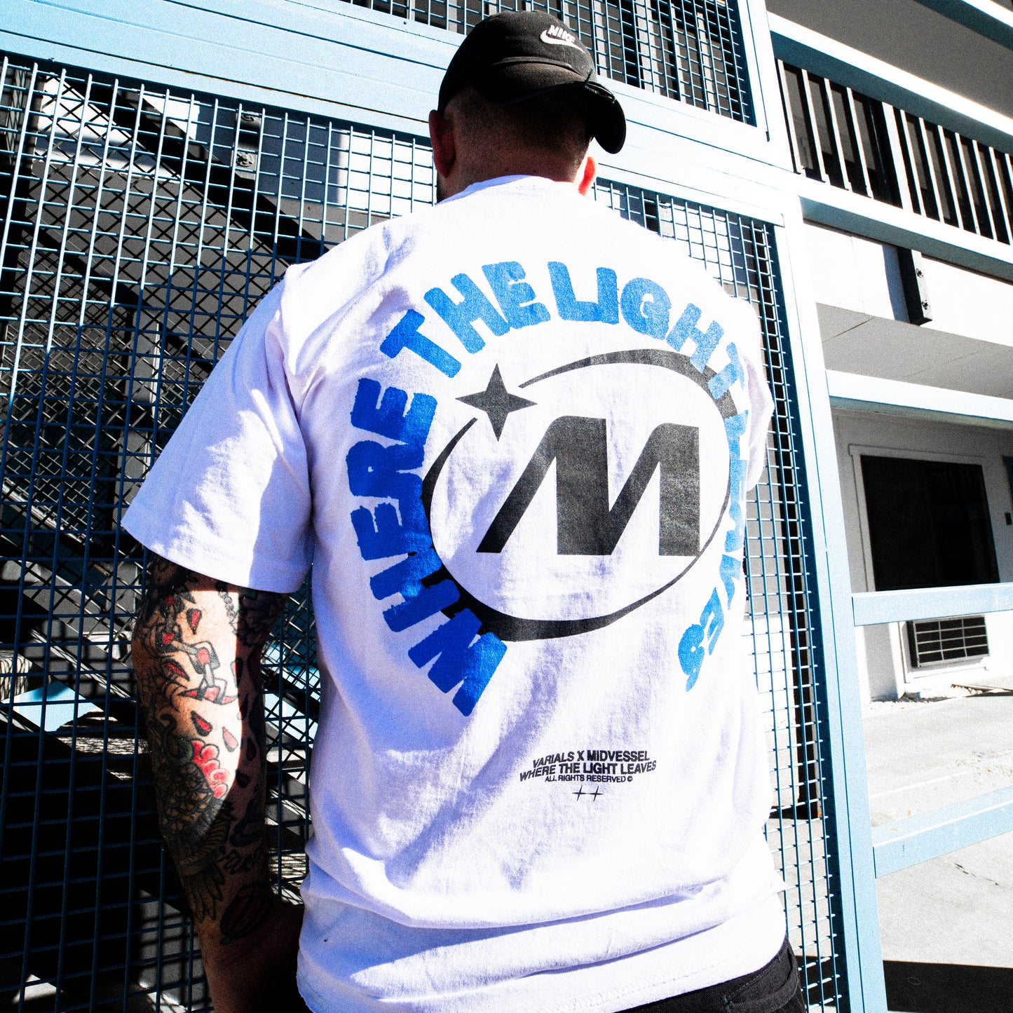 VARIALS X MIDVESSEL COLLAB TEE - WHITE