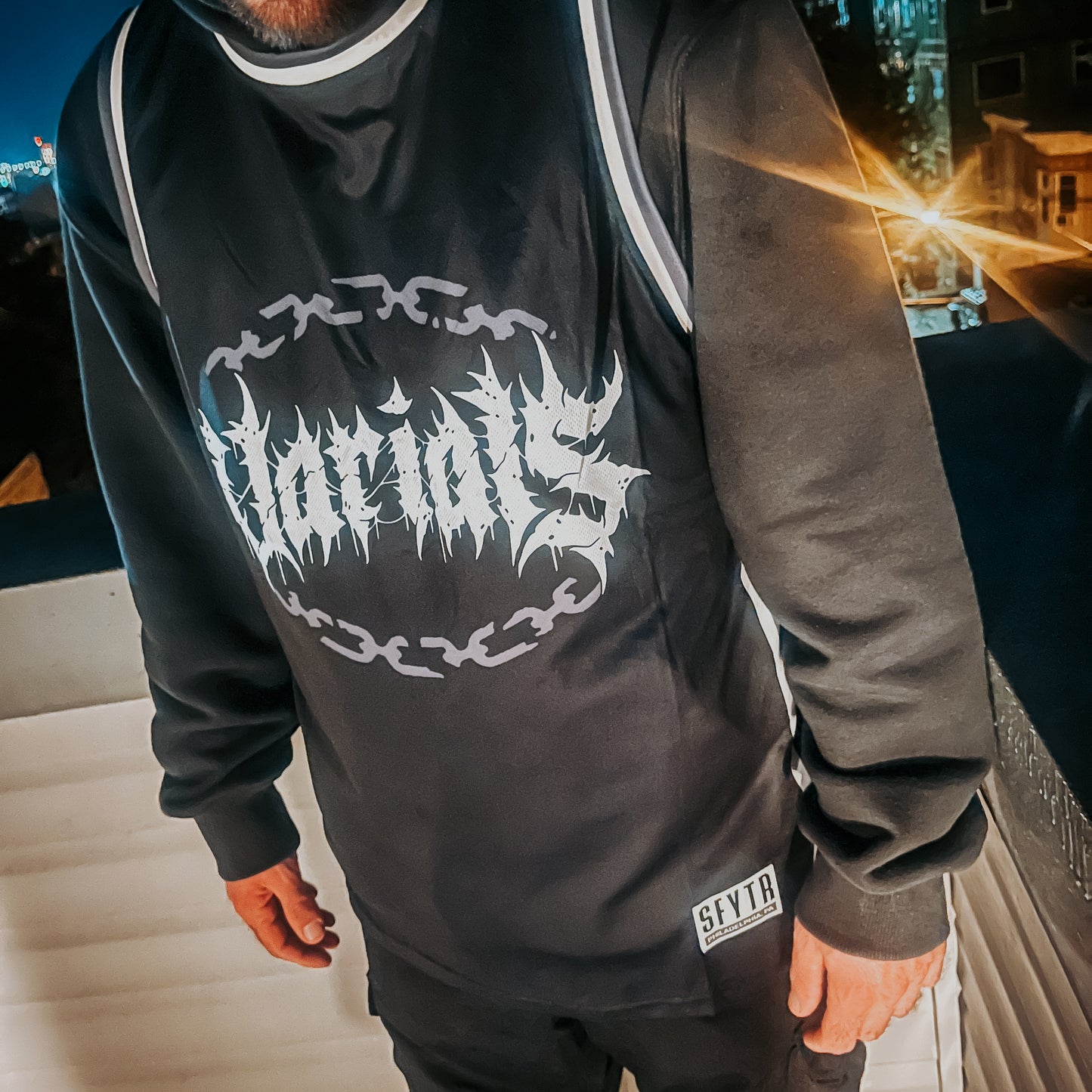BLACK CAMO SCARS JERSEY
