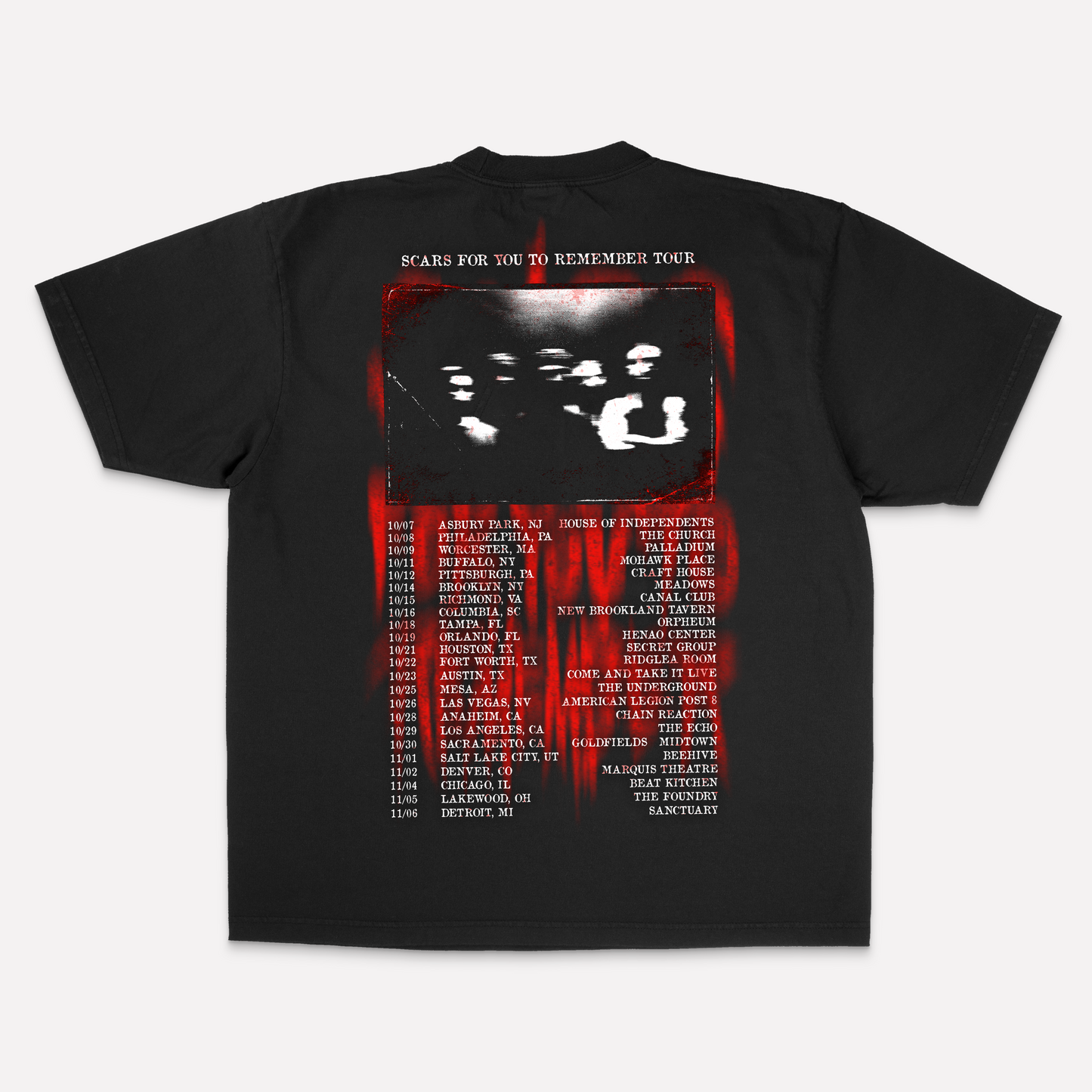 TOUR DATES TEE