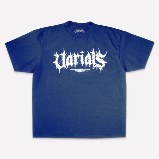 STACKED TEE - MIDNIGHT BLUE