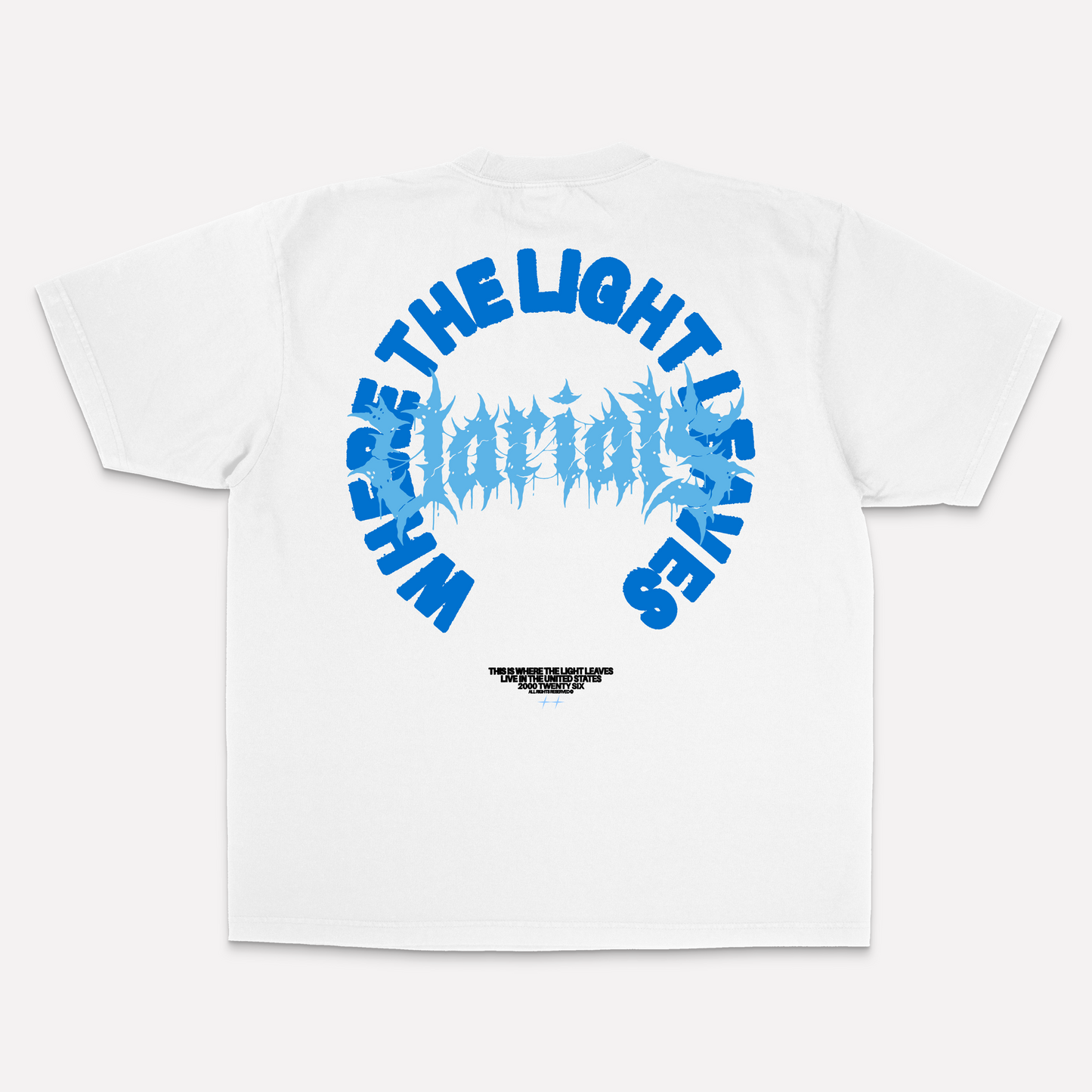 STACKED TEE - WHITE