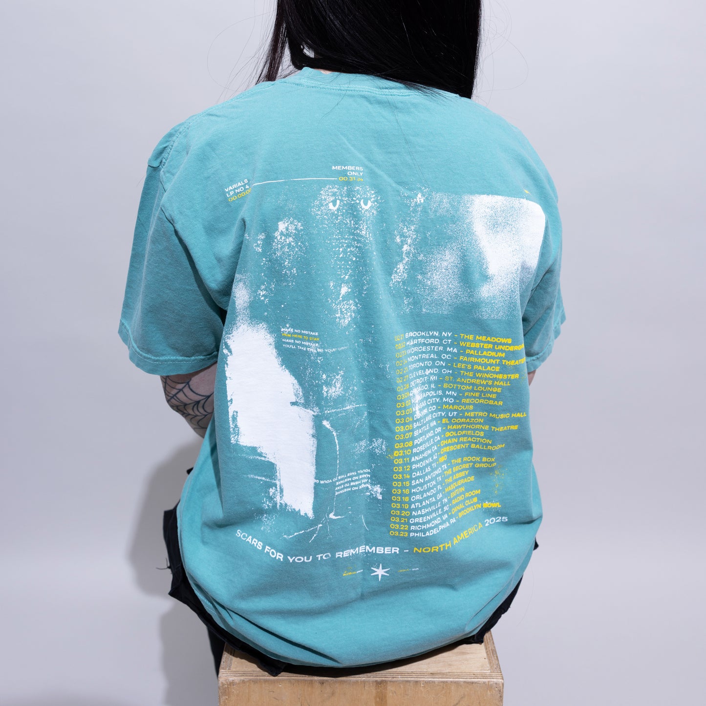EXCESSIVE GUILT TOUR TEE